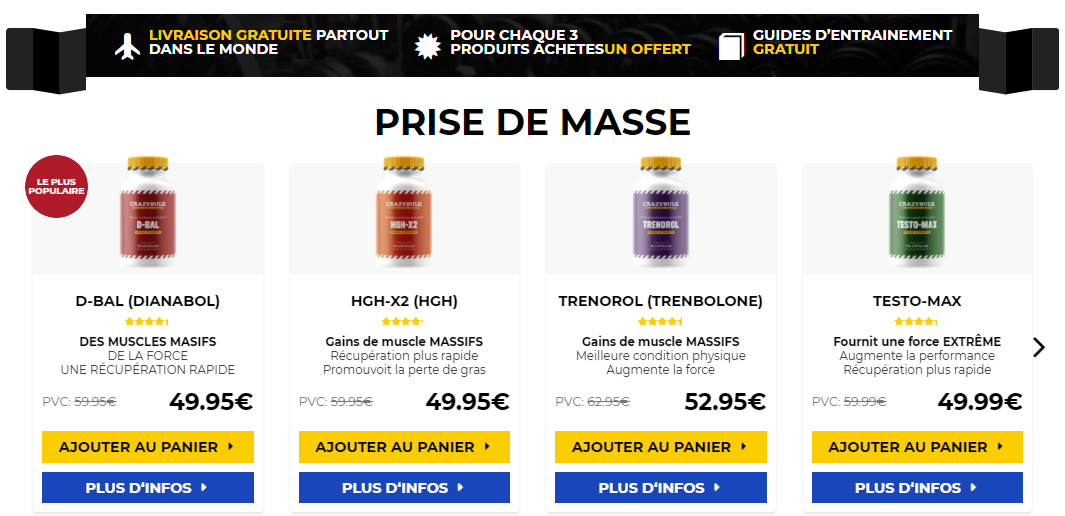 meilleur steroide anabolisant achat Generic HGH Black tops