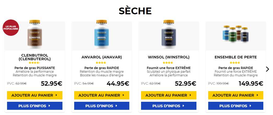 achat steroide europe Winstrol 1